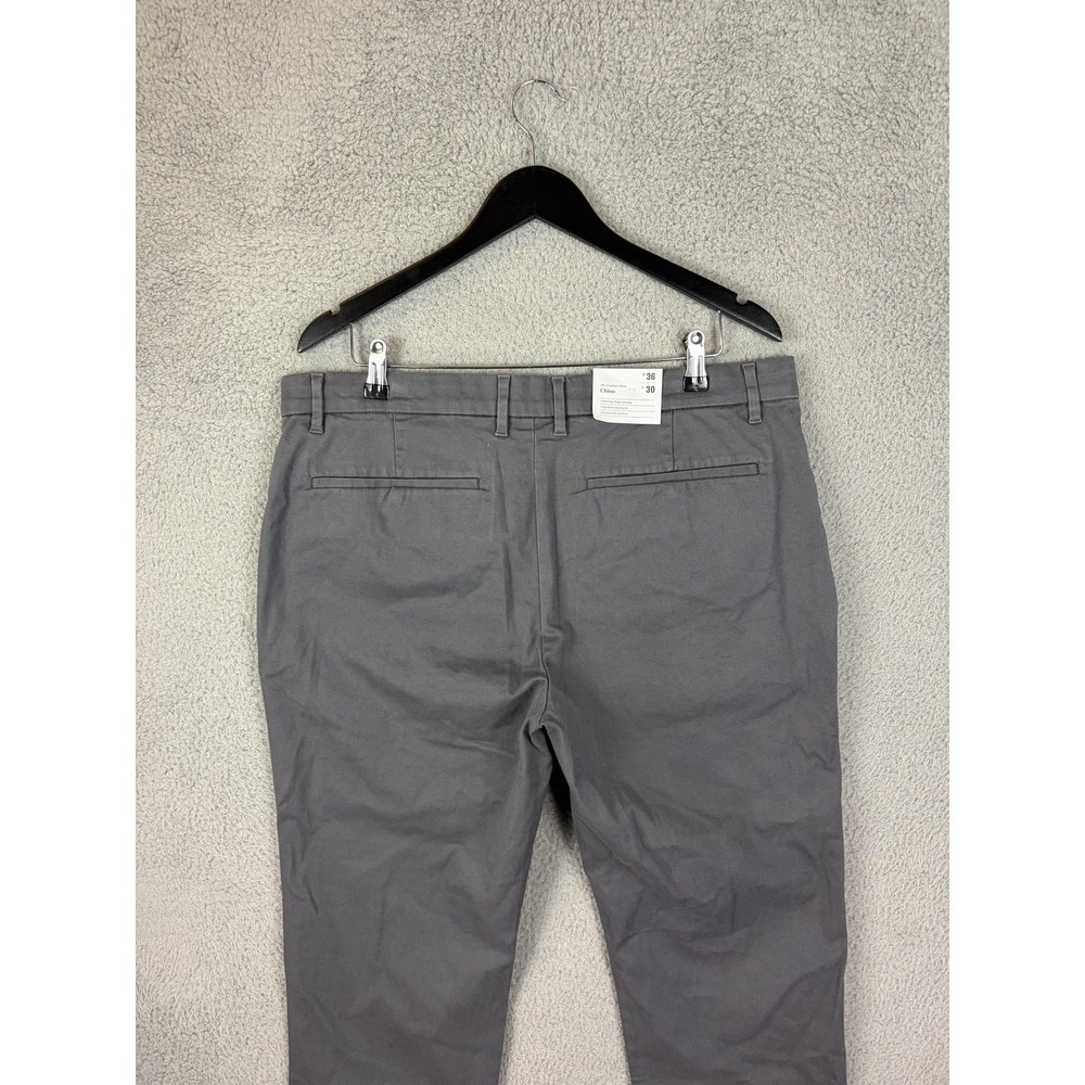 Goodfellow & Co Pants Mens 36x30 Gray Slim Fit Stretch Chino Casual Mens Comfort